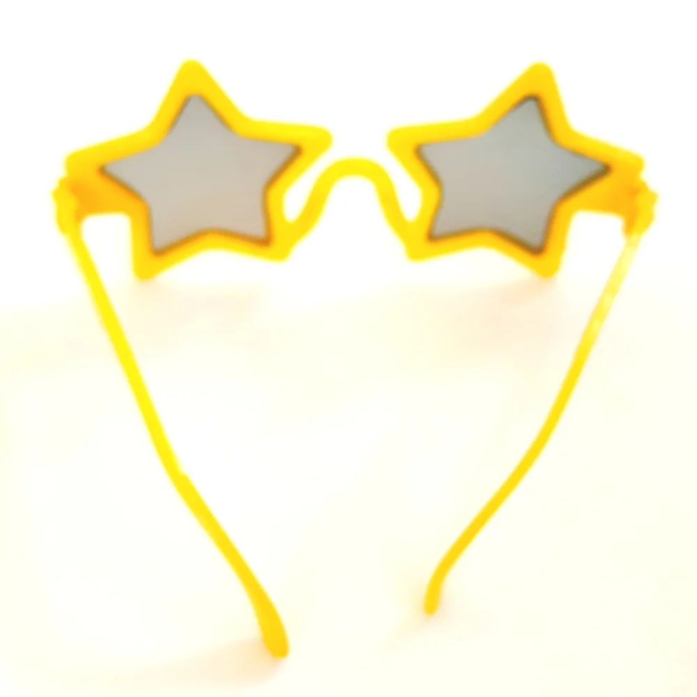 Child Unisex Sunglasses Daffodil Yellow Frame STAR Dog Photo Prop